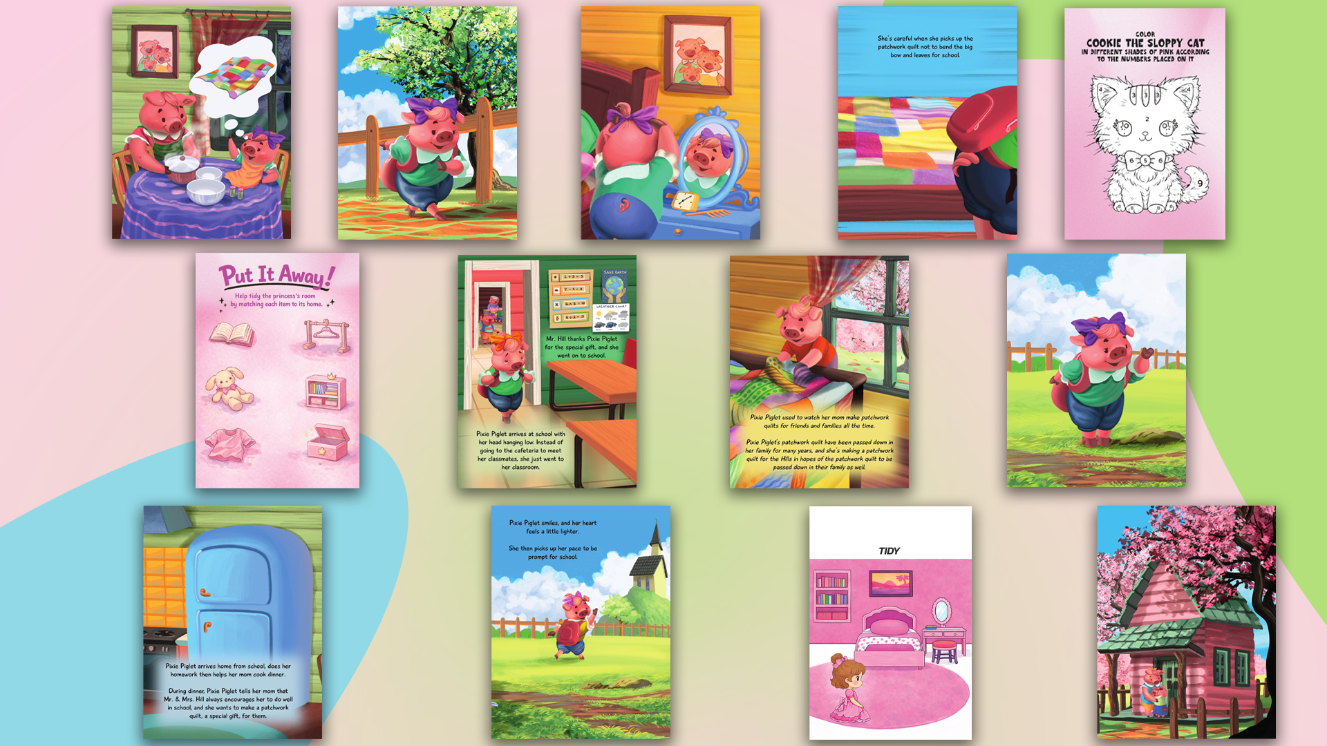 Original book illustration concept artwork