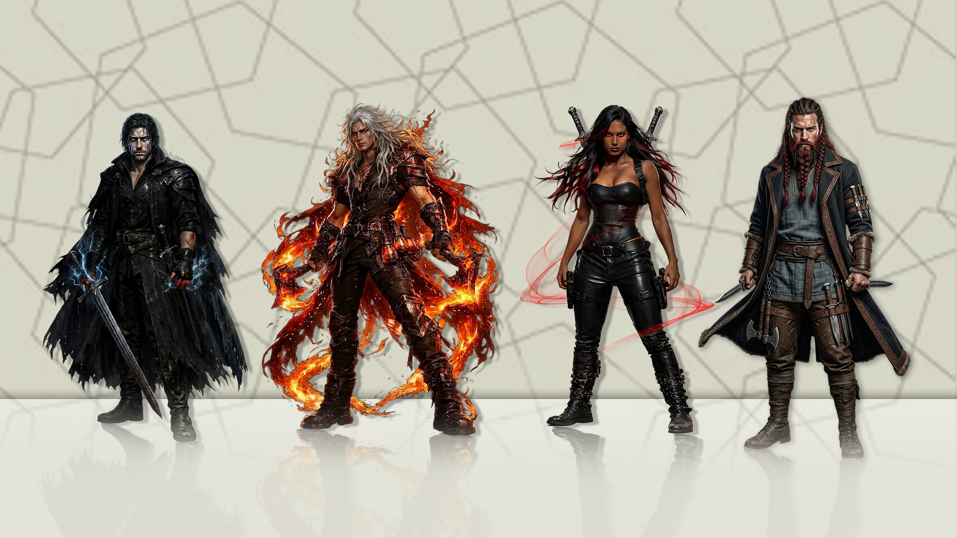 Original character design concept artwork